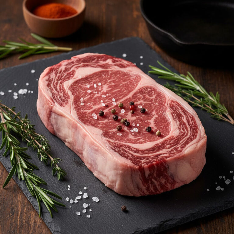 Premium meat cuts Ribeye