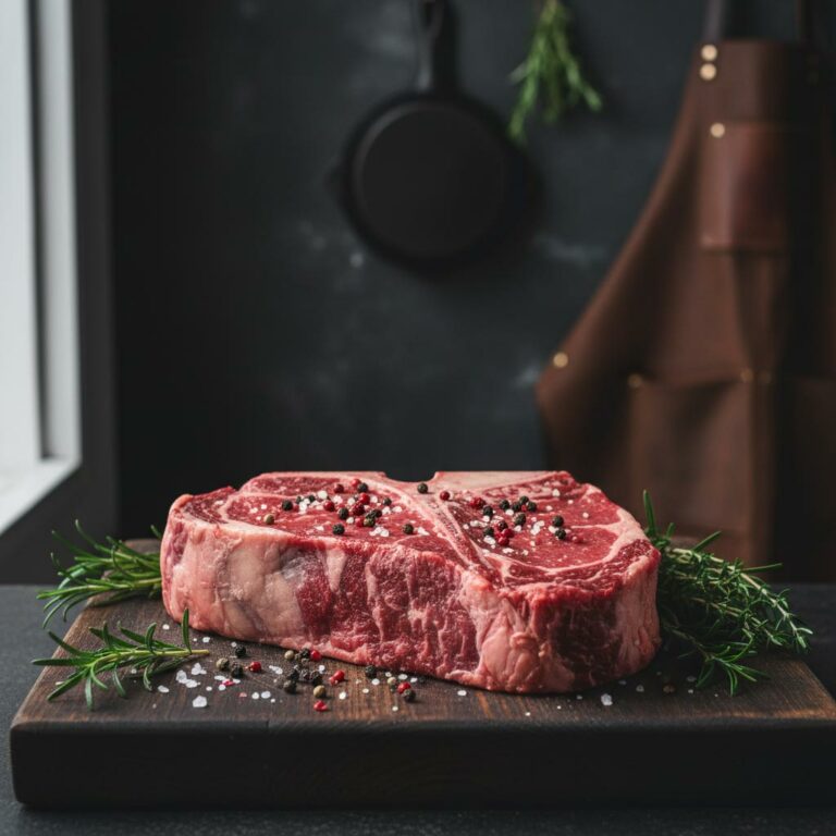 Premium meat cuts Porterhouse