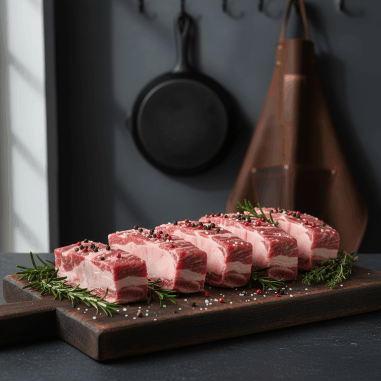 Premium meat cuts Short ribs
