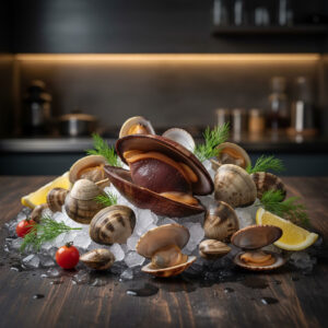 Chocolata, Reyna & Venus clams chocolata, reyna, venus