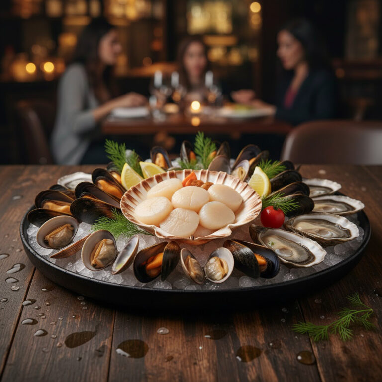 scallops, clams, oysters and mussles2